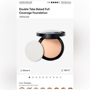 Laura Geller Baked Double Take Versatile Powder Foundation